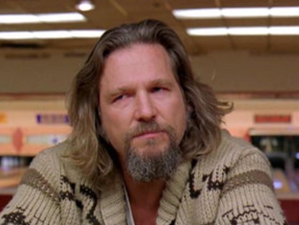 Jeff Bridgers in the Coen brothers’s ‘The Big Lebowski’ (Netflix)