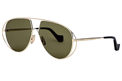 LOEWE Gold-tone aviator-style sunglasses. (Photo: Harvey Nichols)