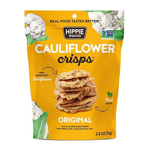 2) Hippie Snacks Original Cauliflower Crisps