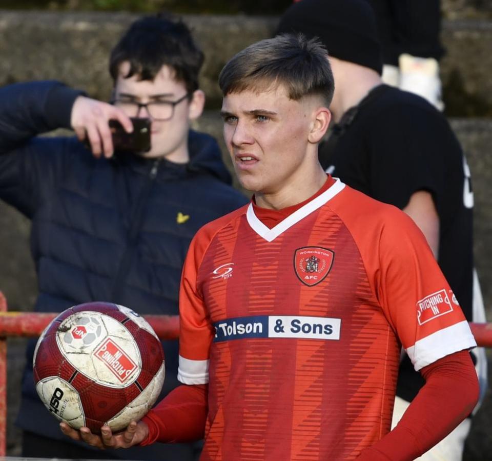 News and Star: Aran Fitzpatrick is one of four teenagers kept on by Carlisle for next season