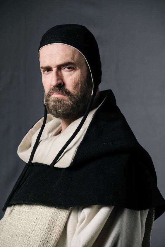 Bernard Gui (Rupert Everett) brings some torture to the slaughter (BBC)