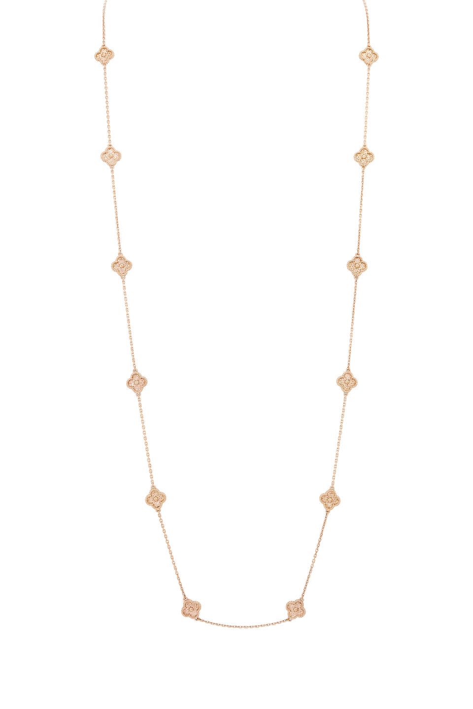 The Van Cleef & Arpels Alhambra necklace