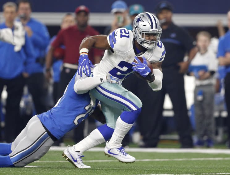 Ezekiel Elliott was involved in a minor car accident on Wednesday. (AP)