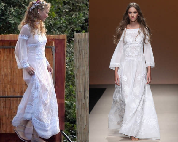 Primera fiesta de la boda italiana: Beatrice elige Alberta Ferretti y Carlota apuesta por Zara