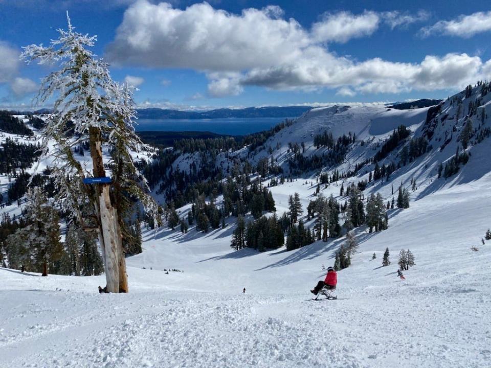 Born and raised in Tahoe, Gardiner took lessons with Achieve Tahoe after a spinal cord injury left her in a wheelchair. She can regularly be found on the slopes.