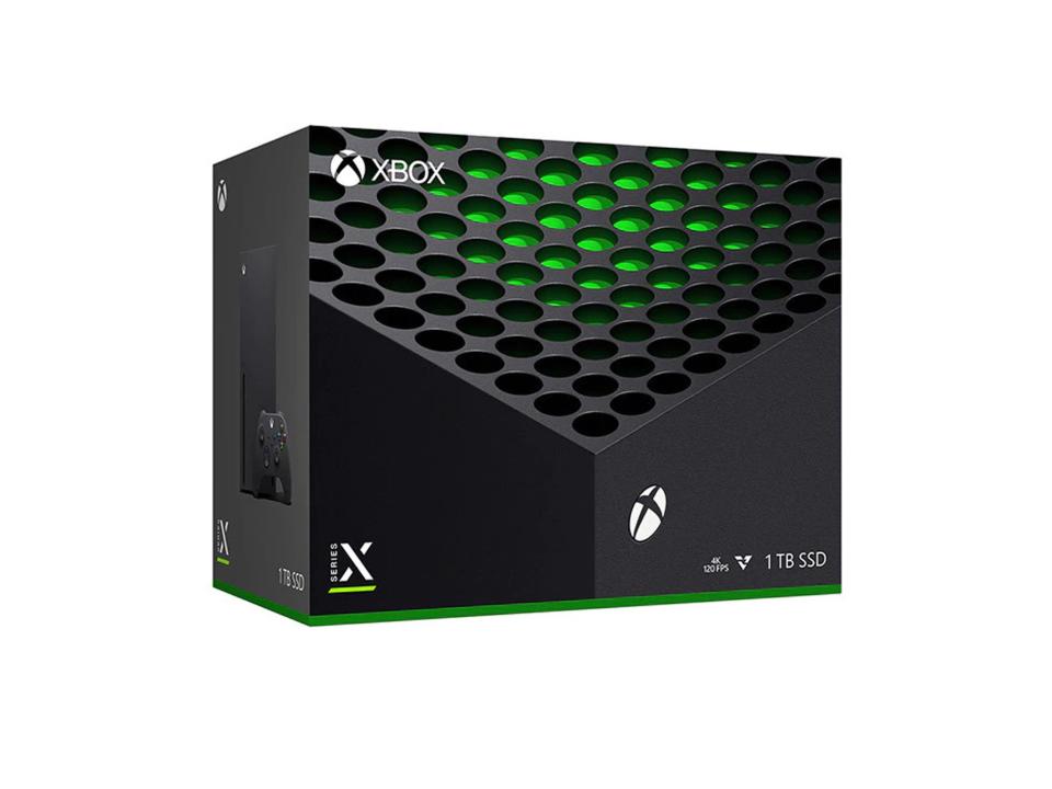 An Xbox series X box (Microsoft)