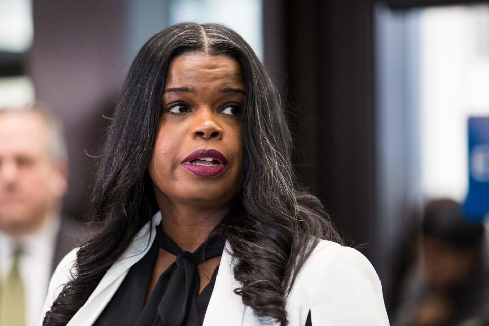 Cook County State's Attorney Kim Foxx at the courthouse in Chicago, Feb. 23, 2019.