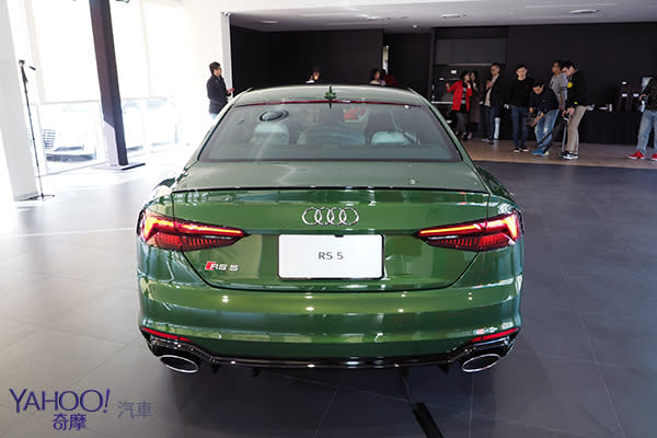 【台北車展預先賞】綠巨人上身！Audi RS 5 Coupe戰力滿點480萬預售！