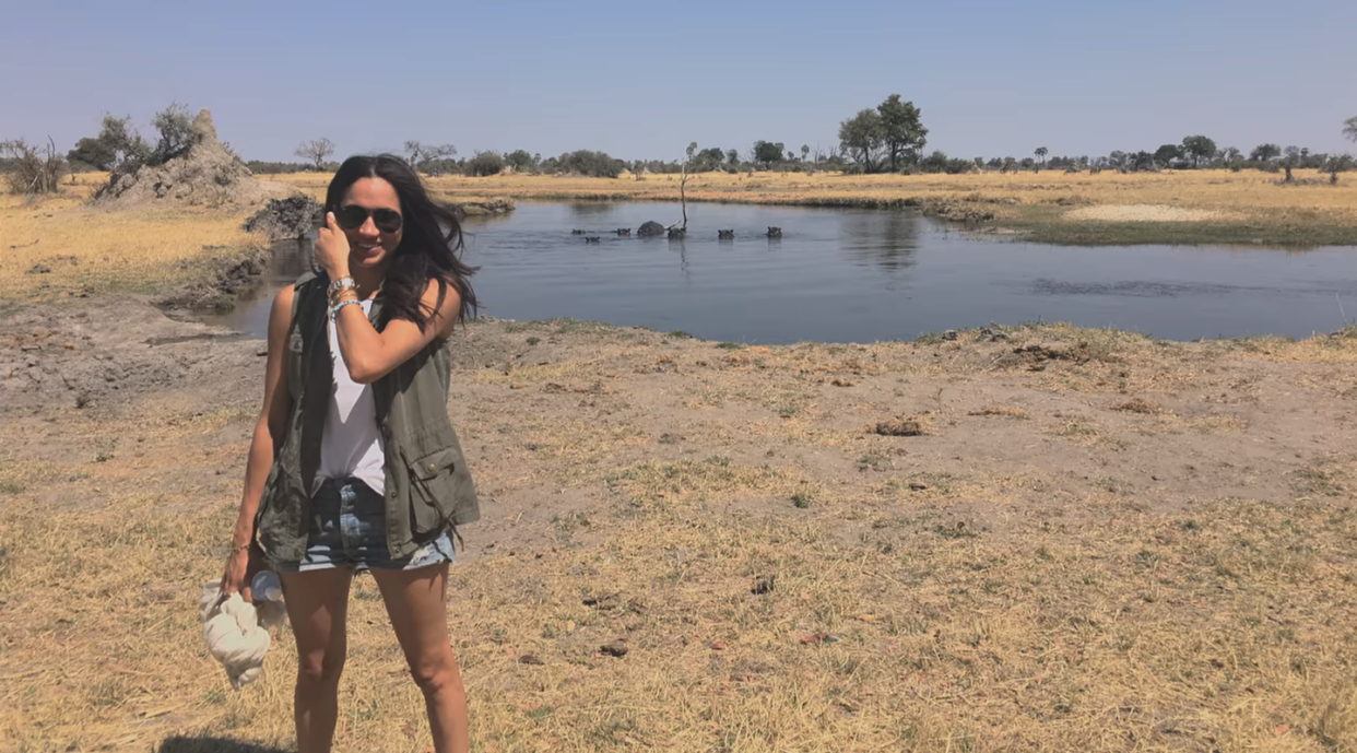 meghan and harry in botswana