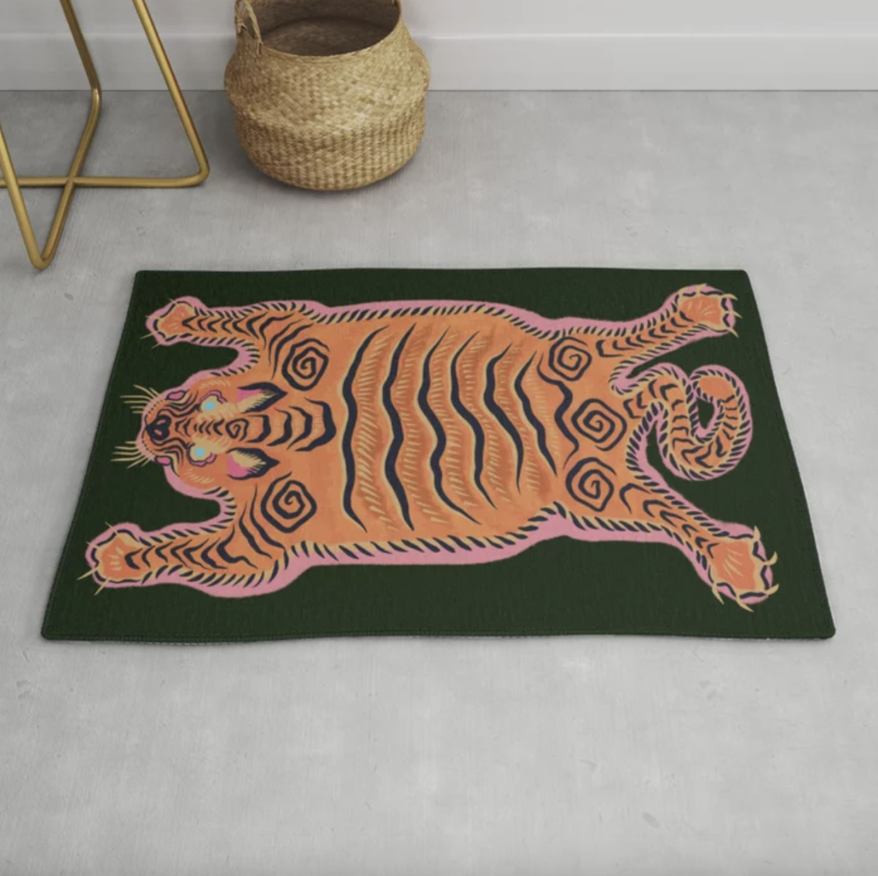 <p><a href="https://go.redirectingat.com?id=74968X1596630&url=https%3A%2F%2Fsociety6.com%2Fproduct%2Fwild-tiger-rug_rug&sref=https%3A%2F%2Fwww.goodhousekeeping.com%2Fhome%2Fdecorating-ideas%2Fg30858332%2Fbest-places-to-buy-rugs%2F" rel="nofollow noopener" target="_blank" data-ylk="slk:Shop Now;elm:context_link;itc:0;sec:content-canvas" class="link rapid-noclick-resp">Shop Now</a></p><p>Society6</p><p>society6.com</p>
