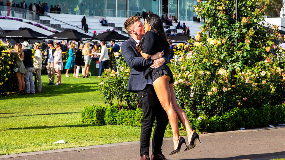 Sealed with a kiss. Pic: Getty