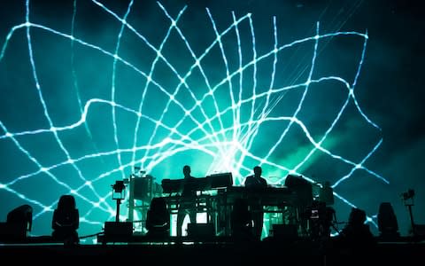 The Chemical Brothers performing on the Other Stage - Credit: Harry Durrant/Getty Images Europe