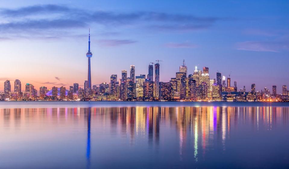 The Toronto skyline, Canada (Getty Images/iStockphoto)