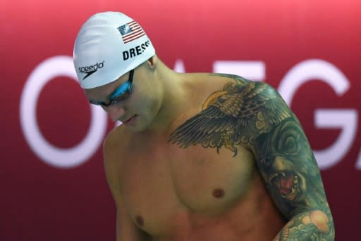 Caeleb Dressel says he turns to a book inspired by Bruce Lee called 'Zen in the Martial Arts' to bring him peace