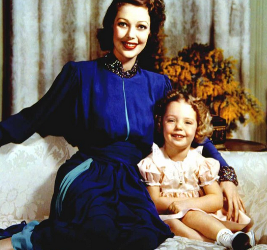 Loretta Young and Judy Lewis. Photo: Everett Collection