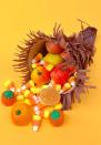 <p>This horn of plenty is fun for kids of all ages to create, and when stuffed with autumn-themed sweets like candy corn and pumpkins it will make for a charming table centerpiece.</p><p><strong>Get the tutorial at <a href="https://www.happinessishomemade.net/candy-cornucopia-thanksgiving-craft/" rel="nofollow noopener" target="_blank" data-ylk="slk:Happiness is Homemade;elm:context_link;itc:0;sec:content-canvas" class="link ">Happiness is Homemade</a>.</strong></p><p><a class="link " href="https://www.amazon.com/Chocolate-Brown-Crepe-Paper-Streamers/dp/B00C54IKB0/?tag=syn-yahoo-20&ascsubtag=%5Bartid%7C10050.g.1201%5Bsrc%7Cyahoo-us" rel="nofollow noopener" target="_blank" data-ylk="slk:SHOP BROWN CREPE PAPER STREAMERS;elm:context_link;itc:0;sec:content-canvas">SHOP BROWN CREPE PAPER STREAMERS</a><br></p>