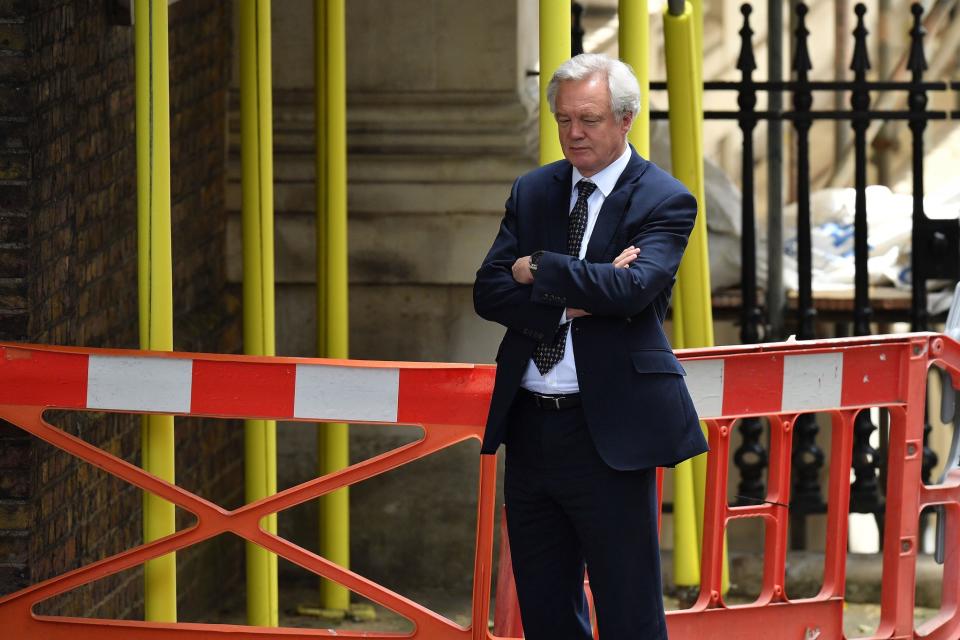 David Davis hinted at the police (Getty Images)