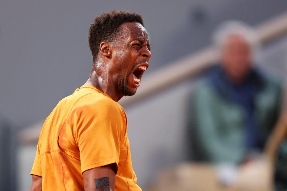 Gael Monfils became the oldest winner on the ATP Tour since Roger Federer when he lifted the title in Stockholm in October  (Getty Images)