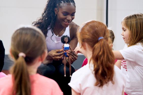 The sportswoman hopes the doll will inspire future generations (Mattel)