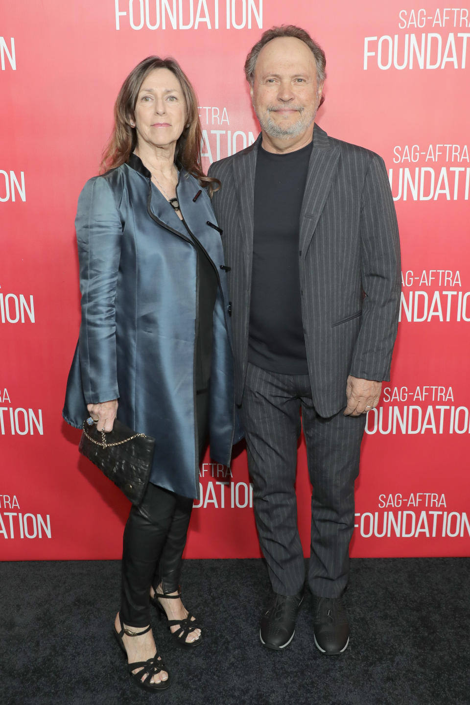 Janice Crystal (L) and actor Billy Crystal attend the grand opening Of SAG-AFTRA Foundation's Robin Williams Center on October 5, 2016 in New York City.&nbsp;