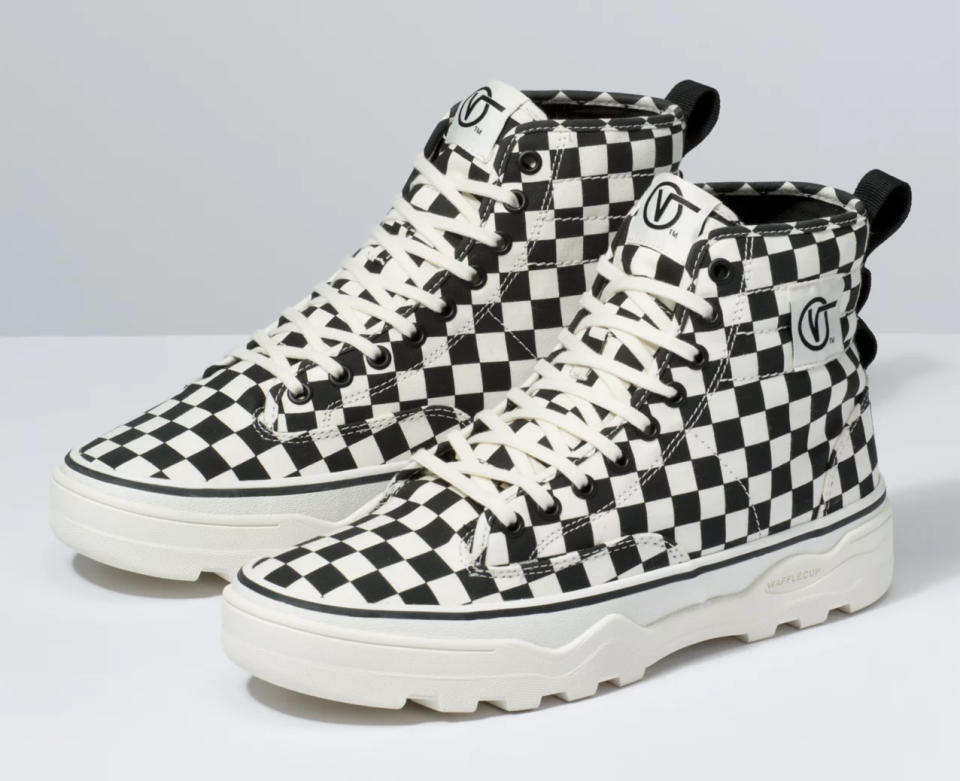 vans, sneakers, checkerboard, check