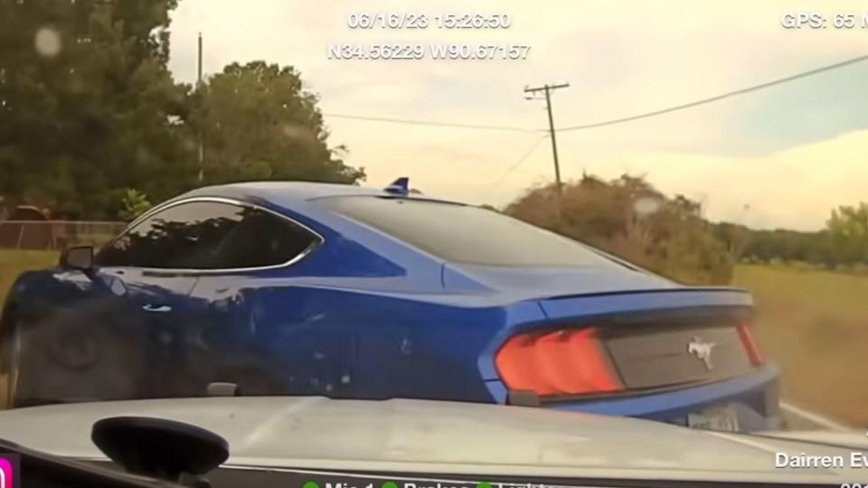 Arkansas Trooper Teaches An EcoBoost Mustang The Facts Of Life