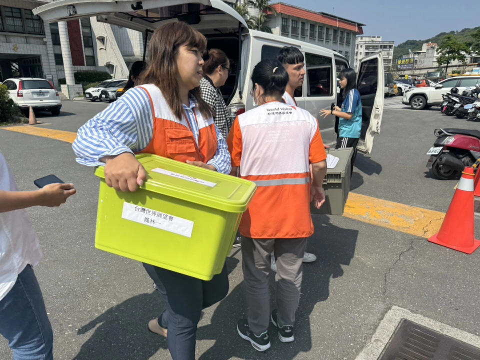 展望會啟動緊急救援機制，全力協助花東受災兒少與家庭。（台灣世界展望會提供）