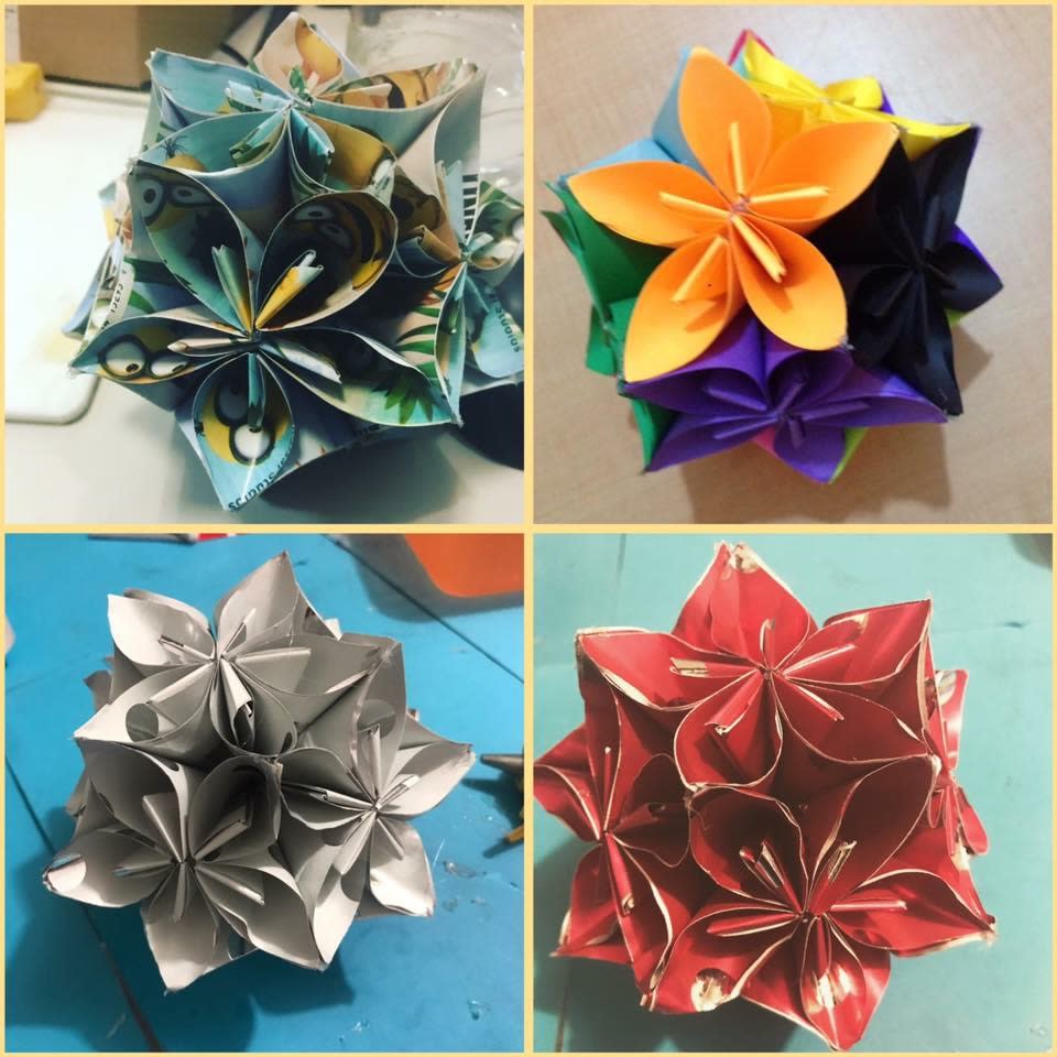 Ha realizado alrededor de mil 500 origamis./ Foto: Cortesía Tony Valdés