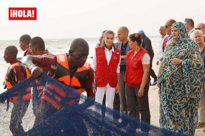 Reina Letizia en viaje de cooperación