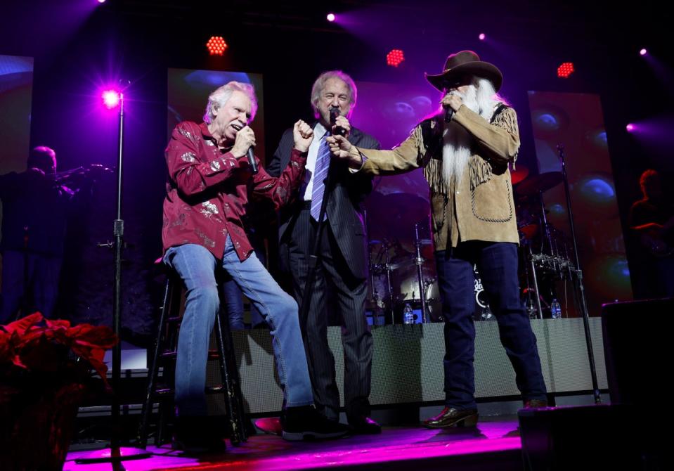 Joe Bonsall (far left) had been a part of The Oak Ridge Boys for 51 years (Getty Images)