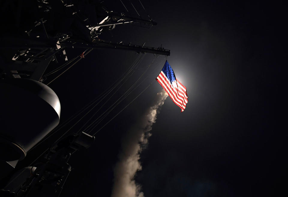 U.S. attacks Syrian air base