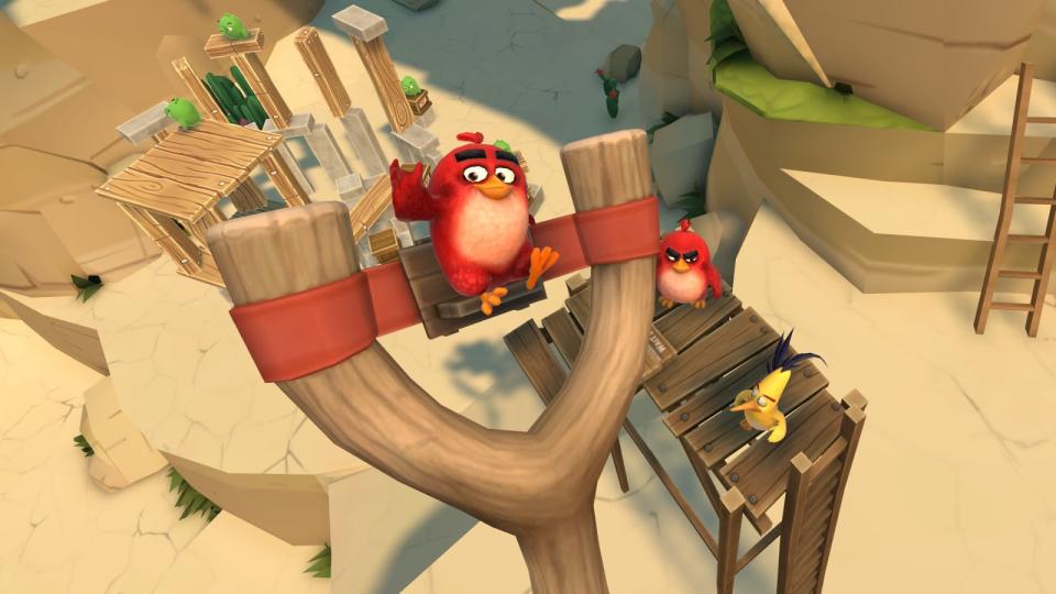 Now, thefeathered flock of pig-popping fliers is coming to the Vive and Oculus Rift inAngry Birds VR: Isle of Pigs