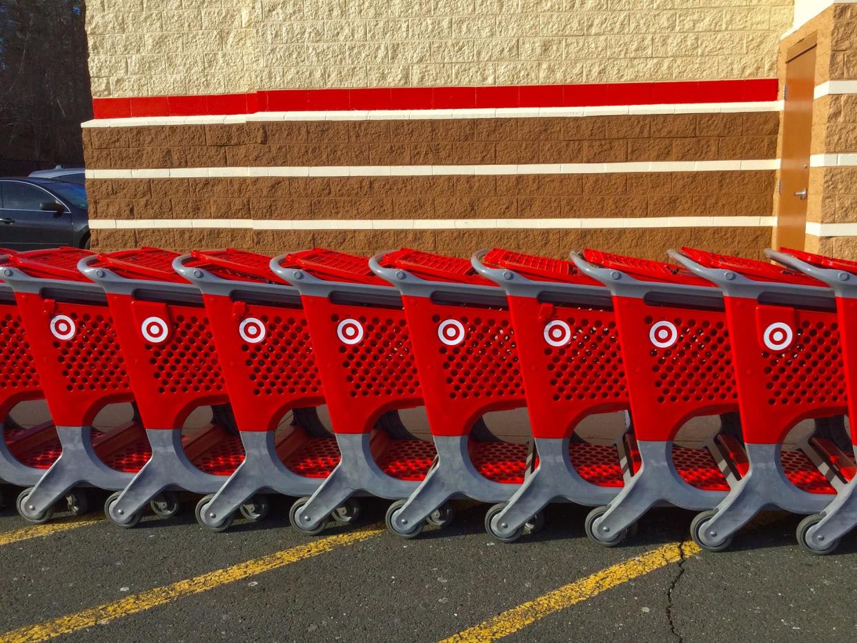 Target shopping cart