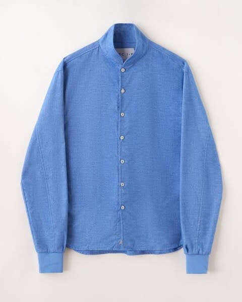 Shawl collar shirt, £110, Alecik  