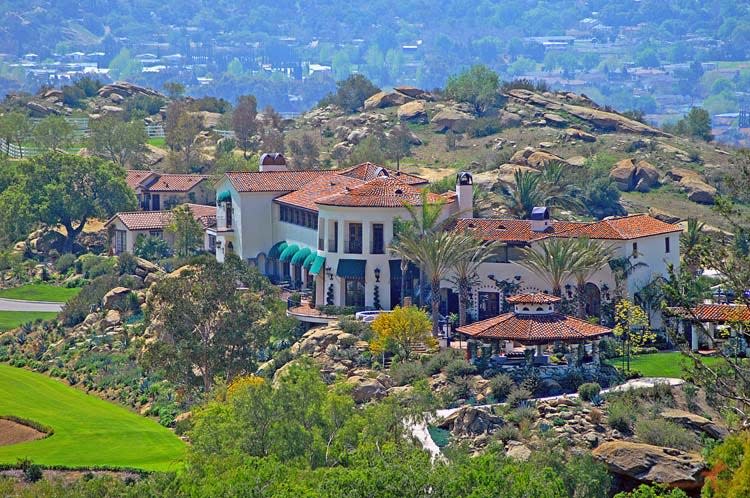 an aerial shot of hummingbird nest ranch