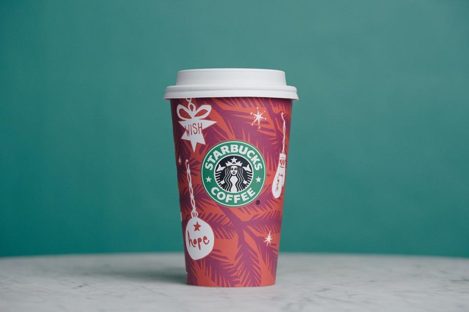 Starbucks 2009 Holiday Cup Design