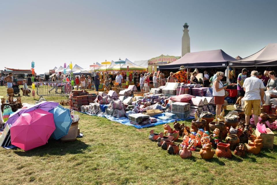 Pictured is: One of the many stalls at the event.Picture: Keith Woodland