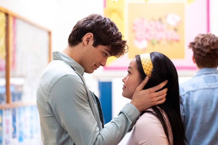 Peter and Lara Jean in "To All the Boys"