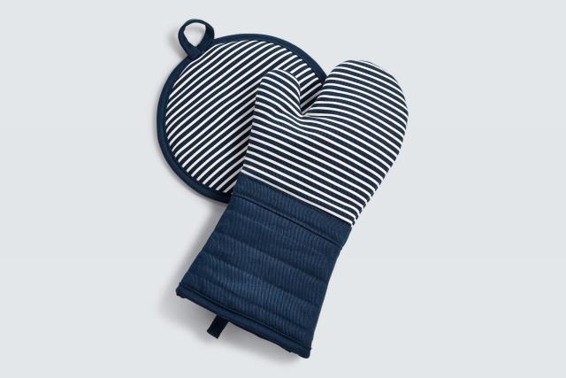 Martha Stewart Collection Pot Holder & Oven Mitt Set, Created for