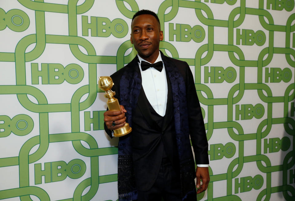 HBO Golden Globes After Party – Arrivals – Beverly Hills, California, U.S., January 6, 2019 – Mahershala Ali, winner of Best Supporting Actor – Motion Picture. REUTERS/Mario Anzuoni
