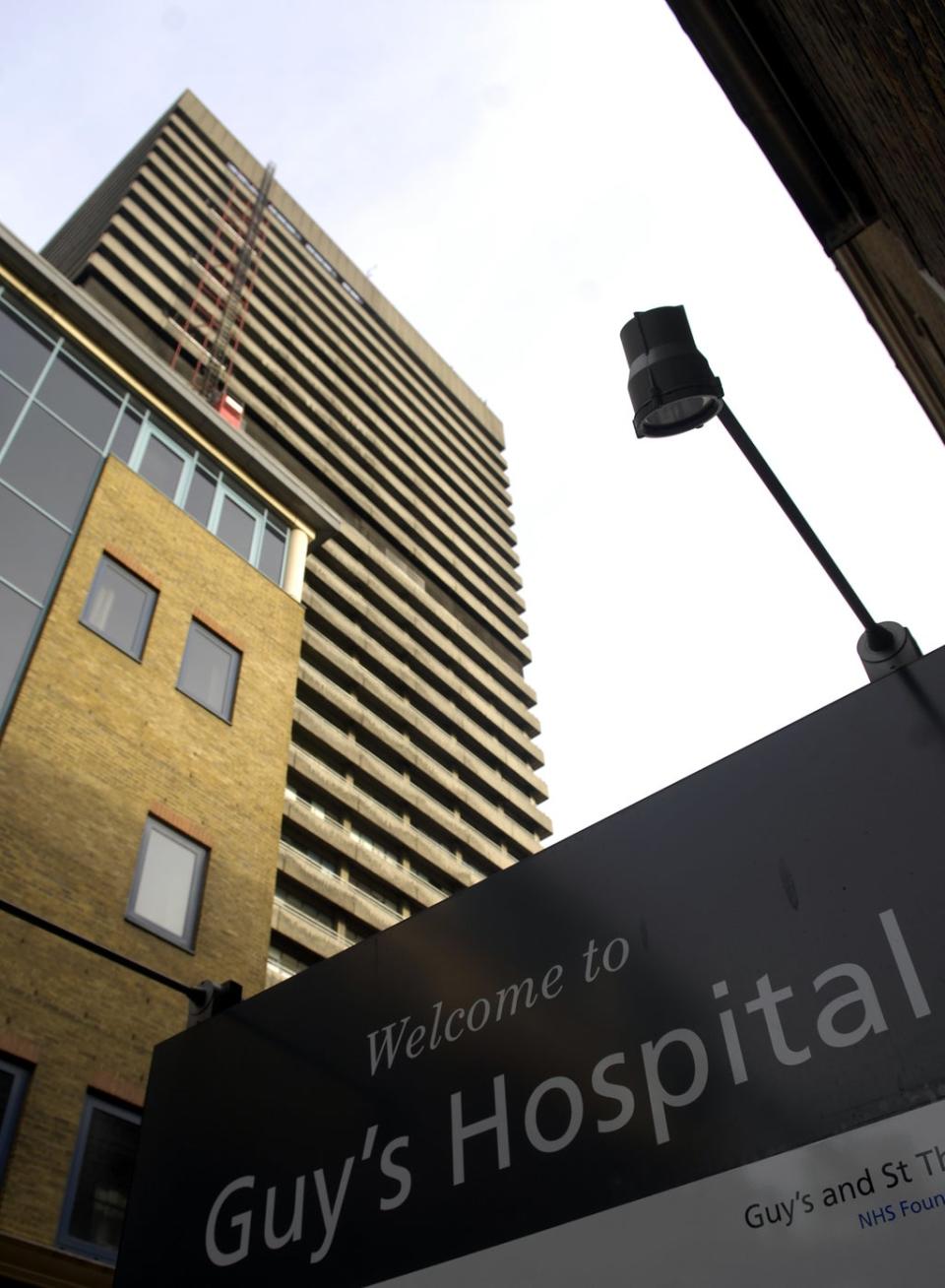 Guy’s Hospital, London (Clive Gee/PA) (PA Archive)