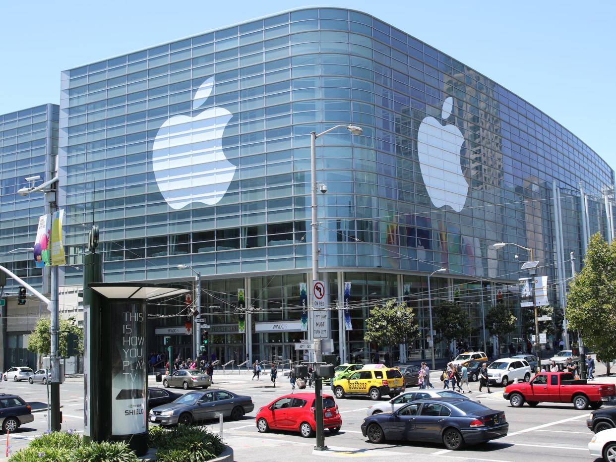 moscone center west san francisco apple