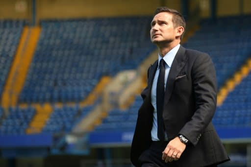 Home comforts: Frank Lampard takes charge of his first match at Stamford Bridge as Chelsea manager on Sunday