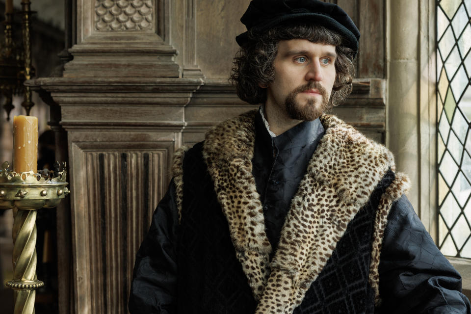 Harry Melling as Thomas Wriothesley in Wolf Hall: The Mirror and the Light