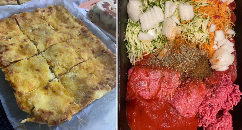 One mum shared her hack for creating multiple meals from just one batch of lasagne mix. Photo: Facebook/Aldi Mums