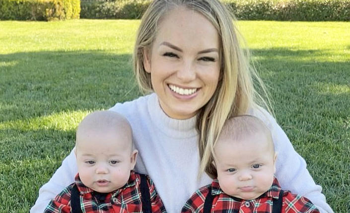 Lana Clay-Monaghan, pictured with her twin sons. (Courtesy Lana Clay-Monaghan)