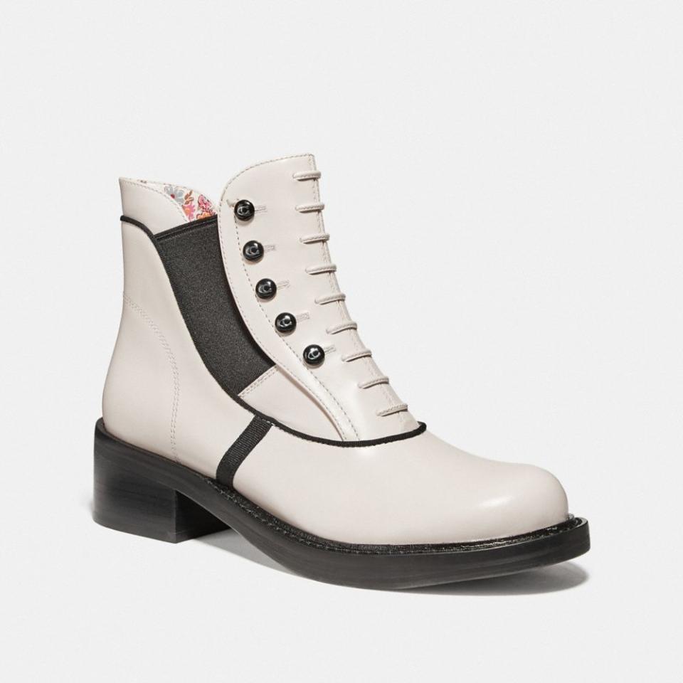 4) Chelsea moto bootie