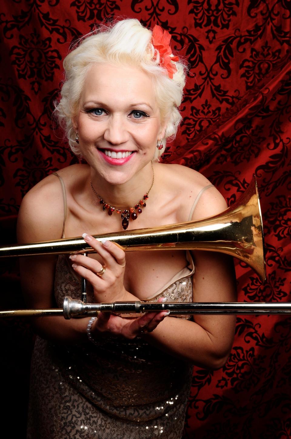 Gunhild Carling, a Swedish-born jazz vocalist and instrumentalist, will lead a combo in concert at the Bickford Theatre at the Morris Museum on Tuesday, November 13.  Carling specializes in Dixieland jazz, the Great American Song Book, and original pieces in vintage style.