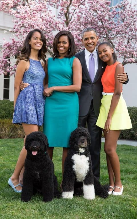 The Obama family