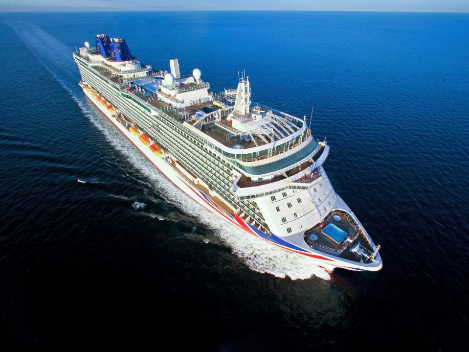 P&O Cruises' Britannia ship